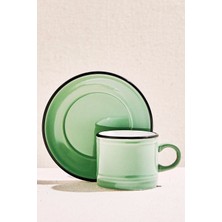 Paşabahçe Olive Electrum Seramik Espresso Fincanı - 1 Adet