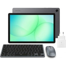 Samsung Galaxy Tab A11+ 8 GB Ram 256 GB Hafıza Tablet Seti (Klavye & Mouse + Şarj Adaptörü)