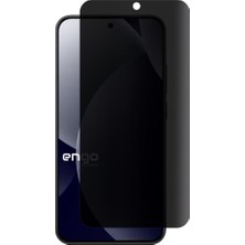 Engo Redmi Note 15 Pro 5g Hayalet Ekran Koruyucu, Yandan Görünmeyen Anti-Spy Gizlilik (Privacy) Koruması, 9H Temperli Nano Kırılmaz Esnek Cam, Parlama ve Parmak İzi Önleyici