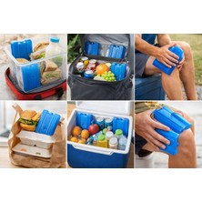 Buz Aküsü Buz Kasedi Serin Tutan Buz Kalıbı 4 Adet