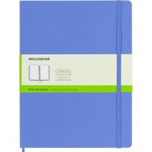Moleskine Sert Kapak Defter Ortanca Mavisi (Çizgisiz - 19X25) - 0840