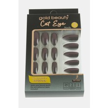 Kocadal Gold 24'lü Kedi Gözü Takma Tırnak