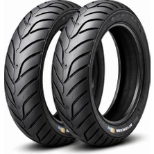 Michelin 100/90-10 56J Lastik Takımı (2 Adet Lastik) Vespa Lx - Et4 S