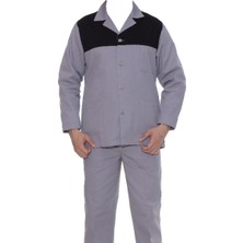 Formteks Safari Takım Gri-Siyah-Mavi-Gri  Garnili