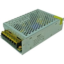 Smy 24V 5A Metal Kasa Adaptör Geniş Kasa Adaptör