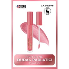 L.A. Colors High Shine Dudak Parlatıcı - Uzun Süre Kalıcı Kristal Işıltılı Lipgloss #CLG936 Playful