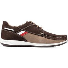 Erkek Sneaker OG-419 John May Kahve Nubuk