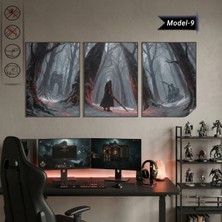 Akıllı Kağıt Statik Tutunma Özellikli Tablo - Poster Anime (Model- 9)