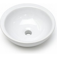 Ece Banyo - Ronda 34 cm Çanak Lavabo Beyaz - 7015B