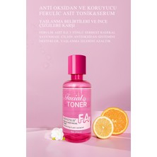 MONDSUB Hibrit Toner Serum – Ferulic Acid + Hyaluronik Asit ile Gençlik Desteği 390ML