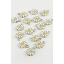 Kocadal Papatya Tek Kulplu Mineli Bileklik ve Kolye Ucu Aparatı 1 Adet