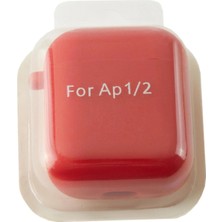Kocadal Airpods 1-2 Nesil Uyumlu Kablosuz Silikonlu Kulaklık Kılıfı