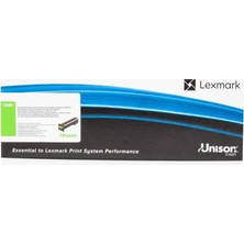 Lexmark CX860-82K5UY0 Sarı Orijinal Toner