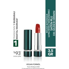 Yves Rocher Rouge Botanique Ultra Renkli Nemlendirici Saten Ruj - 330. Gelincik Kırmızısı -Vegan-3.5g