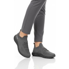 Pierre Cardin Füme Fileli Hafif Kolay Giyilebilir Unisex Spor Ayakkabı PC-32711 G