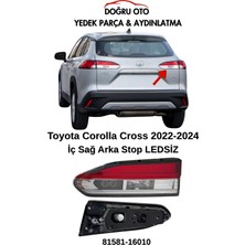 Doğru Oto Toyota Corolla Cross Arka Stop Ledsiz Iç Sağ 2022-2024