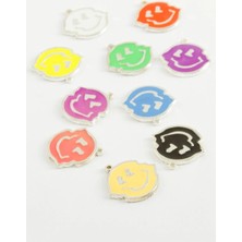 Kocadal Emoji Tek Kulp Mineli Bileklik ve Kolye Ucu Aparatı 1 Adet