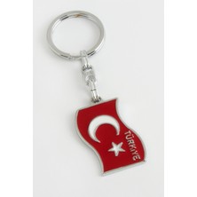 Kocadal Ay Yıldız Metal Anahtarlık