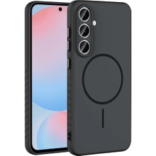 Ahlttiba Samsung Galaxy S25 Fe Cep Telefonu Için Uyumlu Kılıf Magsafe Şarj Özellikli Tea Kapak