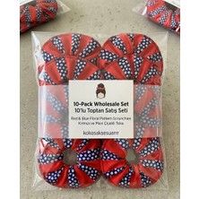 10'lu Paket Simit Toka Çiçek Detaylı