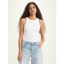Levi's Essentıal Racer Tank Kadın Beyaz Atlet A3381-0000