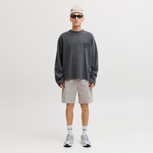 Jack & Jones Erkek Ip ile Baglamali Lastikli Bel Sort- Gordon