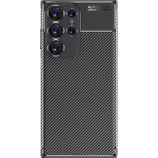 Israh Samsung Galaxy S24 Ultra Kılıf Cep Telefonu Için Uyumlu Kapak Negro Silikon Kapak