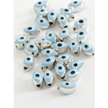 Kocadal Oval Nazar Mineli Bileklik ve Kolye Ucu Aparatı 1 Adet