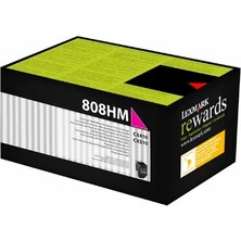 Lexmark CX410-80C8HM0 Kırmızı Orijinal Toner