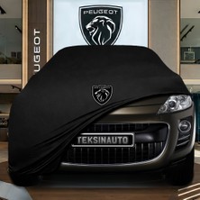 ULTRASHOP Peugeot 4007 (2007-2009) Siyah Kumaş Oto Branda Araca Özel Penye Araba Brandası Araç Örtüsü