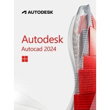 Autodesk Autocad 2024 Full Sürüm Windows 1 Pc 1 Yıl Key Abonelik Süresi ile Kullanıma Sunulmuştur