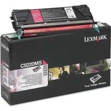 Lexmark C522-C5220MS Kırmızı Orijinal Toner
