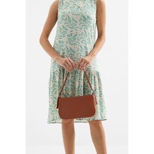 Lovely Store Düz Baget Astarlı 3 Gözlü Basic Omuz ÇANTASI(27X15)