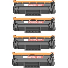 Hp Laserjet M111A (7MD67A) Yazıcı Uyumlu 4 Adet W1500A (150A) Çipli Muadil Toner