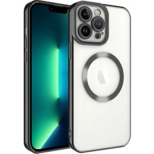 Ahlttiba Apple iPhone 13 Pro Için Uyumlu Kılıf Magsafe Wireless Kablosuz Şarj Özellikli Setro Kapak