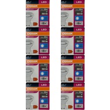 Osram 4.5W (50W) 4000K (Günışığı) GU10 Duylu PAR16 LED Spot (8 Adet)