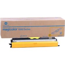Konica Minolta Magicolor 1600W/A0V305H Sarı Orijinal Toner