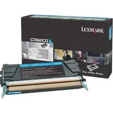 Lexmark C746-C746A1CG Mavi Orijinal Toner
