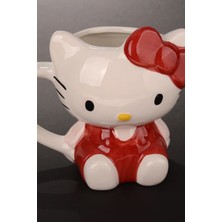 Ciyu Ticaret Hello Kitty 3D Tasarım Kupa Bardak Hediyelik Koleksiyonluk 3D Kupa Bardak
