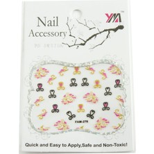 Kocadal Tırnak Aksesuarı Tattoo Sticker