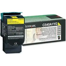 Lexmark C540-C540A1YG Sarı Orijinal Toner