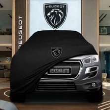 ULTRASHOP Peugeot 4008 (2012-2017) Siyah Kumaş Oto Branda Araca Özel Penye Araba Brandası Araç Örtüsü
