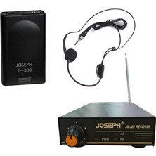 Vhf Kablosuz Mikrofon 1 Headset Joseph JH-388