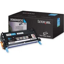 Lexmark X560-X560H2CG Mavi Orijinal Toner Yüksek Kapasiteli