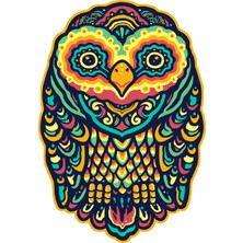 Sticker Usta Desenli Baykuş Sticker Araba Oto Motosiklet Sticker 00153