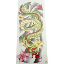 Kocadal Ejderha Tattoo Kol Dövme Sticker