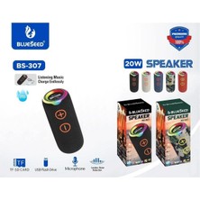 Blueseed Binbirtekno BS-307 Bluetooth Hoparlör 20W-LACİVERT