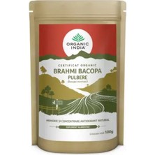 Organic India Brahmi Bacopa Tozu – Hafıza ve Odak Desteği