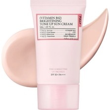 Fully Vitamin B12 Brightening Tone Up Sun Cream SPF50+ Pa++++ / Pembe Ton Eşitleyici Güneş Koruyucu