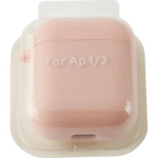 Kocadal Airpods 1-2 Nesil Uyumlu Kablosuz Silikonlu Kulaklık Kılıfı